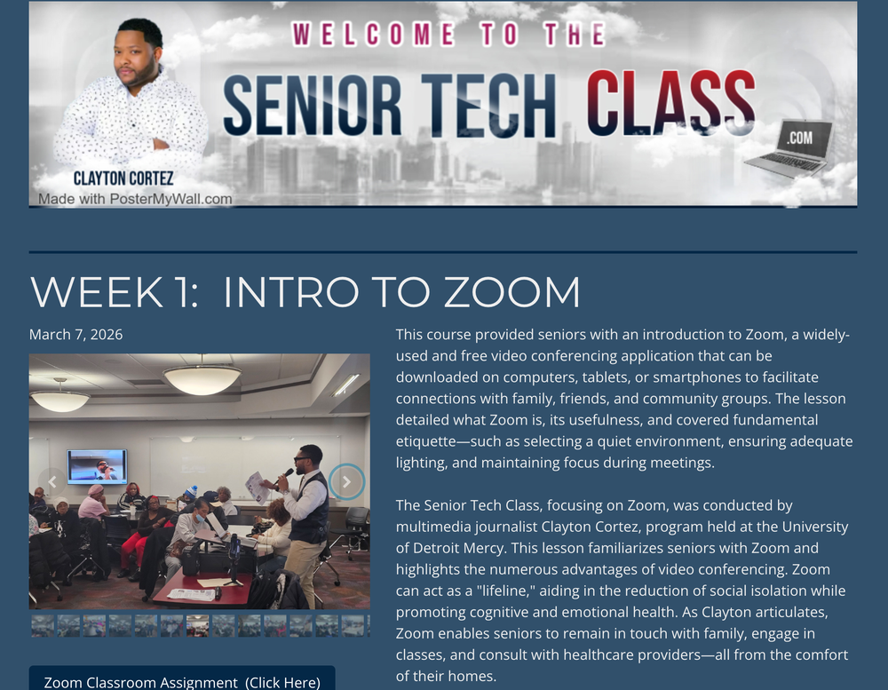 Fall 2026 program flyer